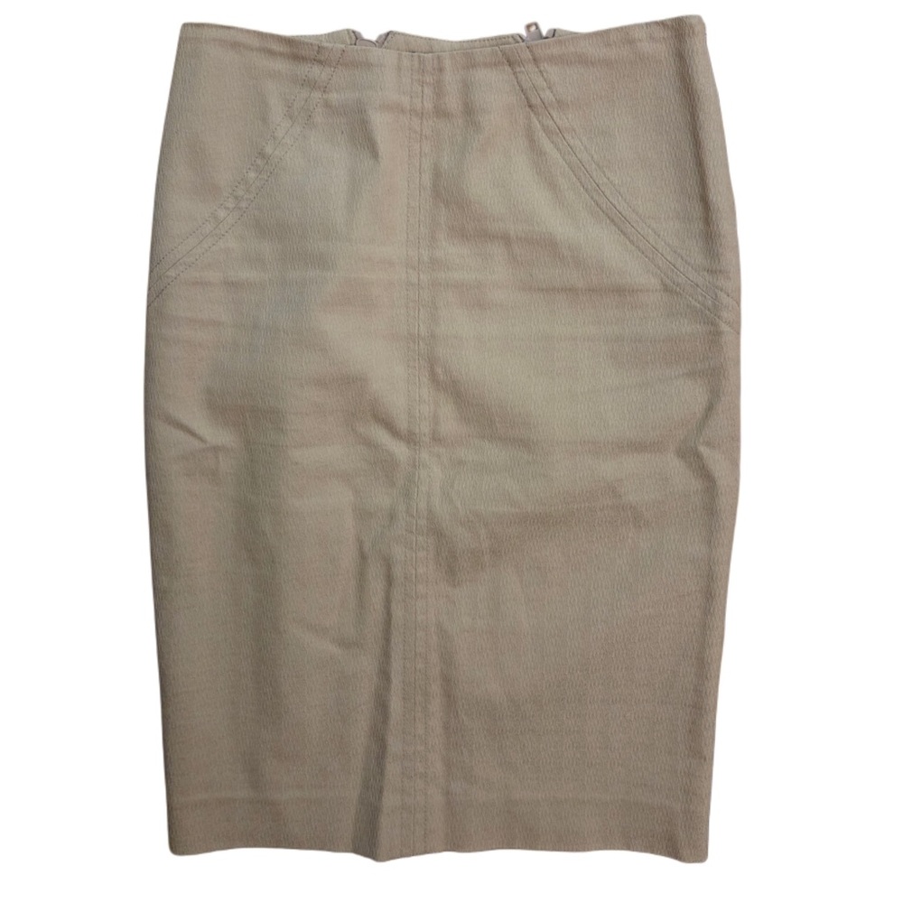 Alessandro Dell'Acqua Khaki Tan Cotton Matching Blazer and Pencil Skirt Set! - Picture 8 of 11